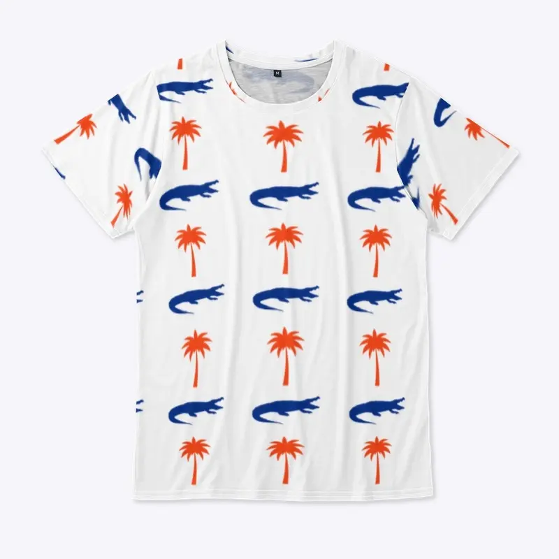 Gator Palm Tree Repeat